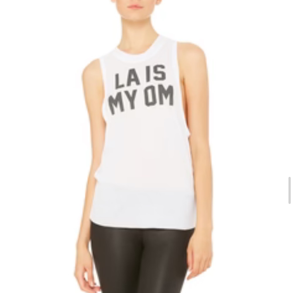 Alo Yoga Heat Wave Graphic tank.